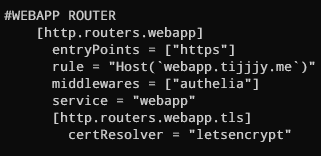 webapp http router