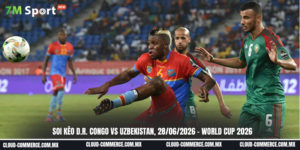 Soi kèo trận đấu giữa D.R. Congo vs Uzbekistan ngày 28-06 tại World Cup 2026