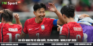 Đội hình trước trận đấu giữa Nam Phi vs Hàn Quốc